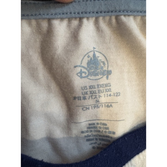 Disney Mickey Mouse Pajama Set PJs Women's XXL Shorts Lightweight Blue - Picture 5 of 6